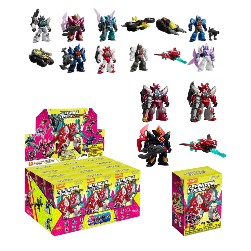 Blokees - Astral Rally Blind Box - Defender Version 2nd wave - 75935 The Clashing Light DISPLAY 12PC 