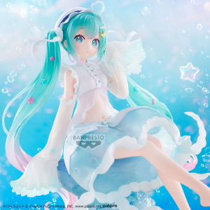 BANPRESTO 30010 - HATSUNE MIKU - BANPRESTO EVOLVE CLEARLUXE (JELLYFISH) - STATUA 20CM