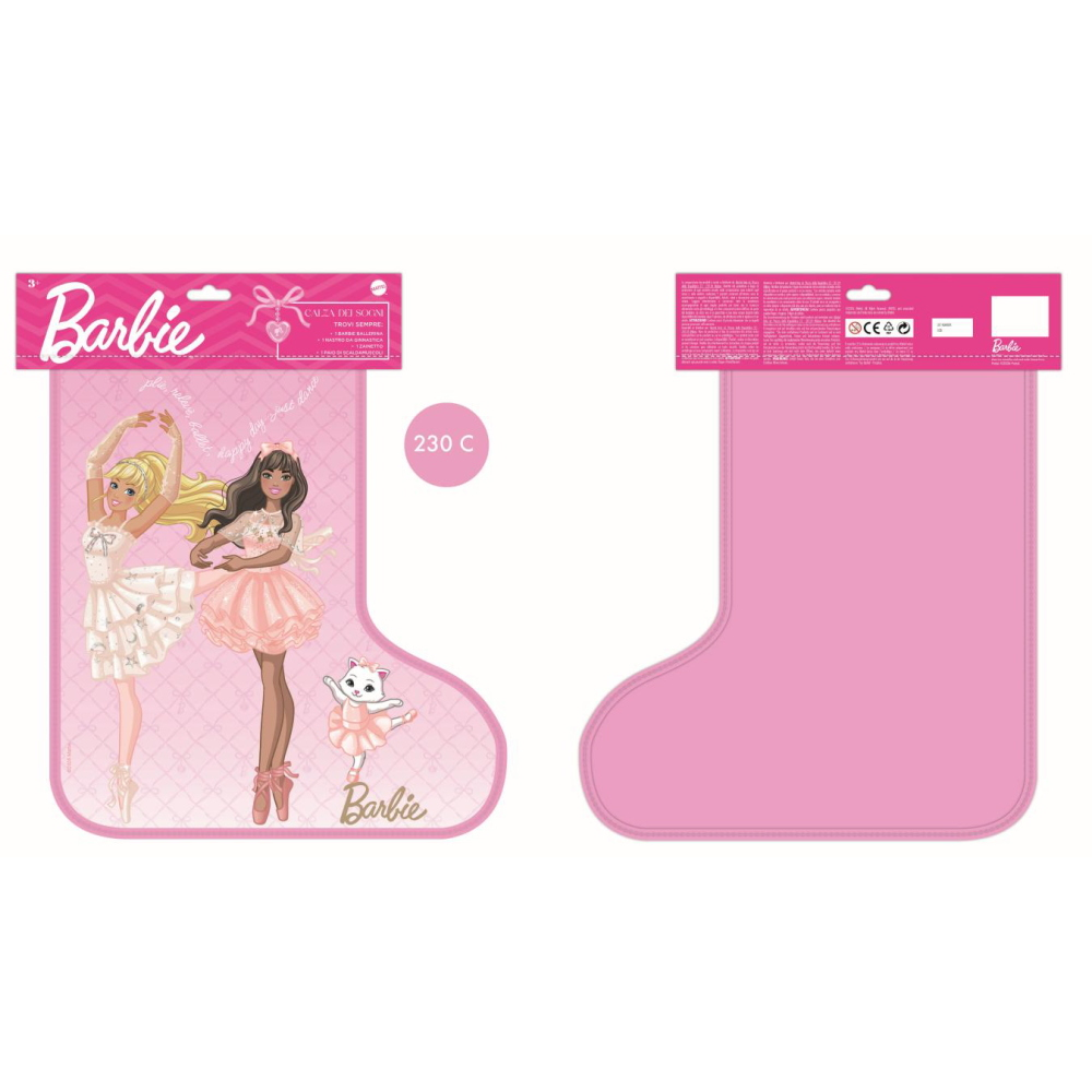 PREORDINE MATTEL - Calza di Natale BARBIE 2027 - JWY11 *FINE NOVEMBRE (SCAD.01/11/2026)