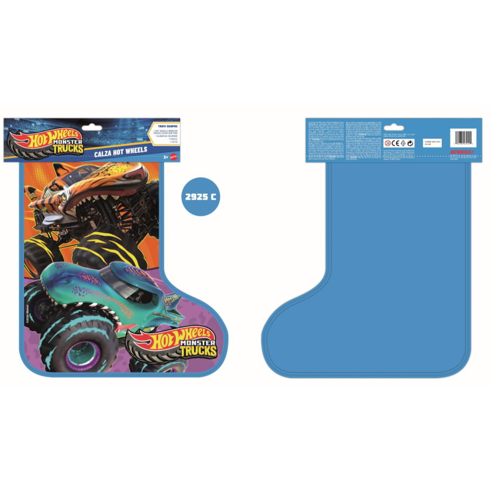 PREORDINE MATTEL - Calza di Natale HOT WHEELS 2027 - JWY10 *FINE NOVEMBRE (SCAD.01/11/2026)