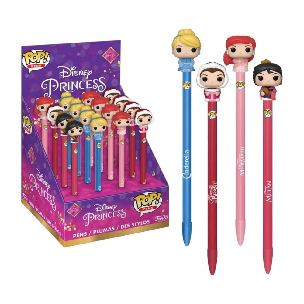 FUNKO POP PEN TOPPERS DISPLAY - DISNEY PRINCESS 16PZ - 48656