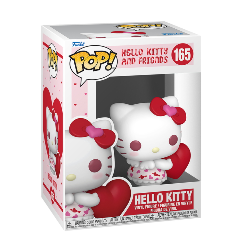 FUNKO POP SANRIO:HELLO KITTY VALENTINES S2 - VINYL FIGURE 165 HELLO KITTY 9CM - 92939