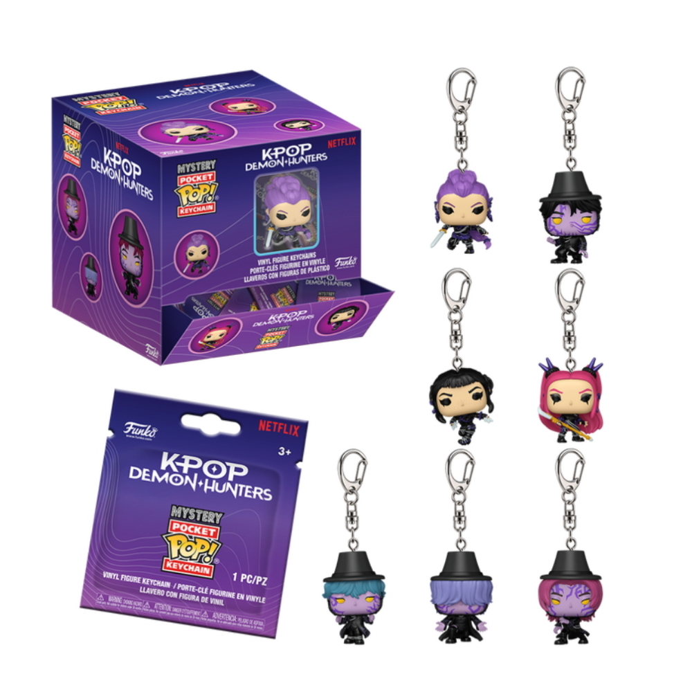 FUNKO POP KEYCHAIN DISPLAY BLIND BAG - KPOP DEMON HUNTERS S3  12PZ PDQ - 95900