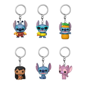 FUNKO POP KEYCHAIN DISPLAY BLIND BAG - LILO & STITCH 12PZ PDQ - 97588
