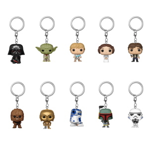 FUNKO POP KEYCHAIN DISPLAY BLIND BAG - STAR WARS 12PZ PDQ - 97585