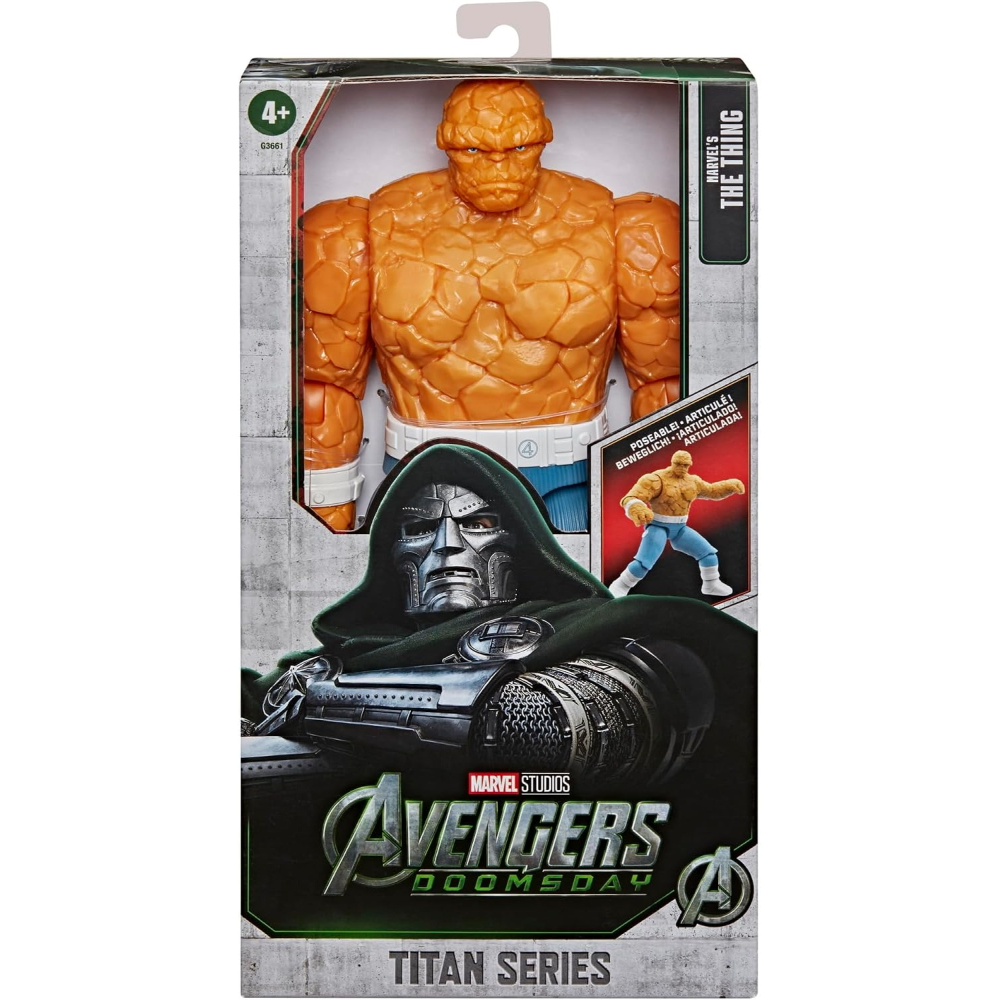 HASBRO -  MARVEL STUDIOS AVENGERS:DOOMSDAY TITAN ACTION FIGURE LA COSA - G36615L00