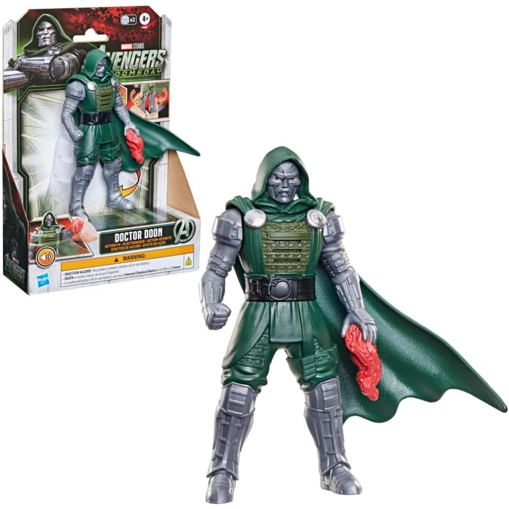 HASBRO -  MARVEL STUDIOS AVENGERS:DOOMSDAY DOTTOR DESTINO ACTION FX ACTION FIGURE - G35225L00