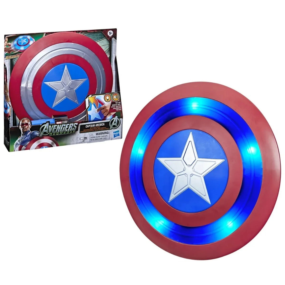 HASBRO -  MARVEL STUDIOS AVENGERS:DOOMSDAY SCUDO BATTLE-REACT DI CAPTAIN AMERICA - G26485L00