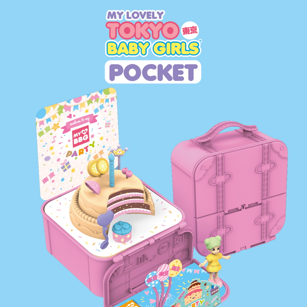 PREORDINE DYNIT - D-KIDZ My Lovely Tokyo Baby Girls Pocket - DIM02191P