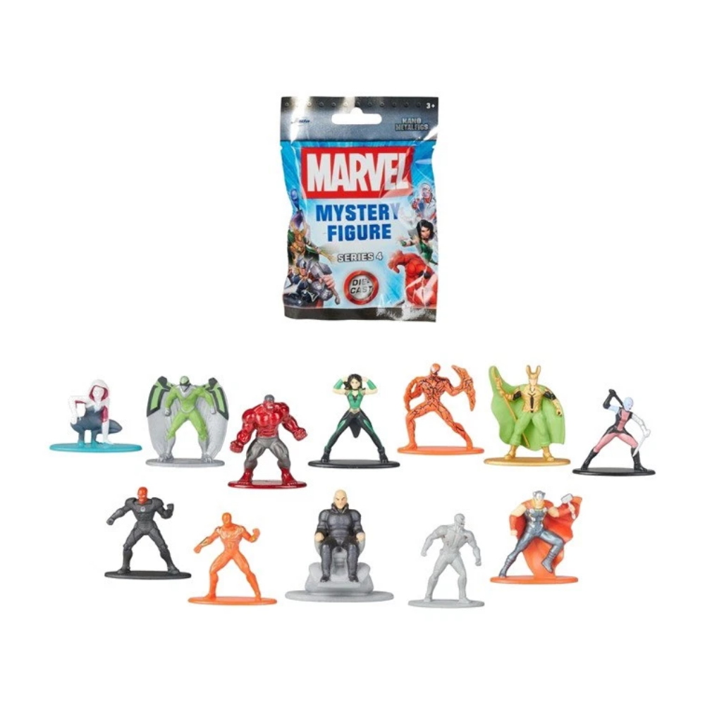 SIMBA - JADA Marvel Blind Pack Nanofigs 12-asst. SERIES 4 - 9336971314R00