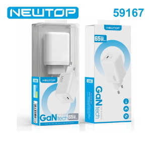 NEWTOP CM85 CARICATORE DA MURO GAN 65W