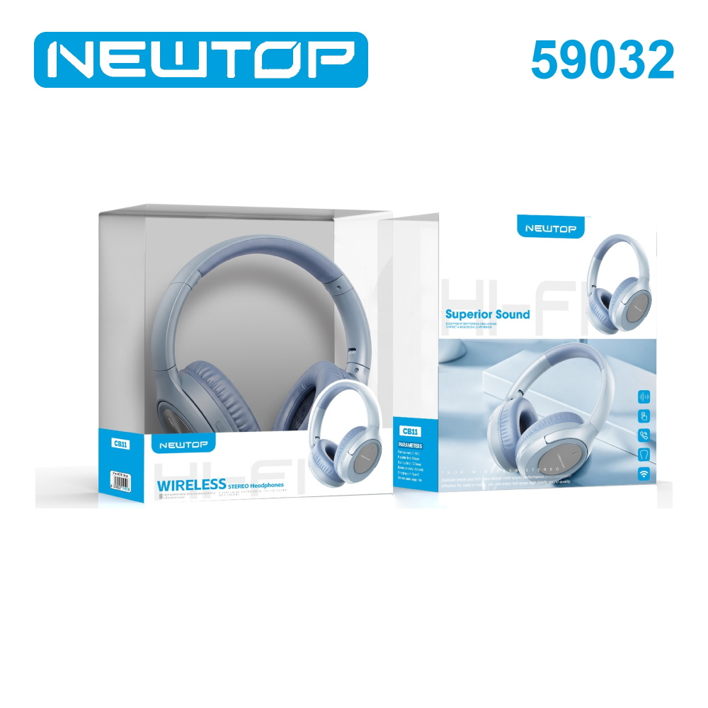 NEWTOP CB11 CUFFIE STEREO WIRELESS LS-269