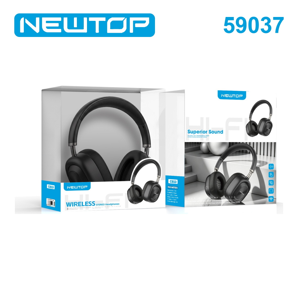 NEWTOP CB13 CUFFIE STEREO WIRELESS LS-255