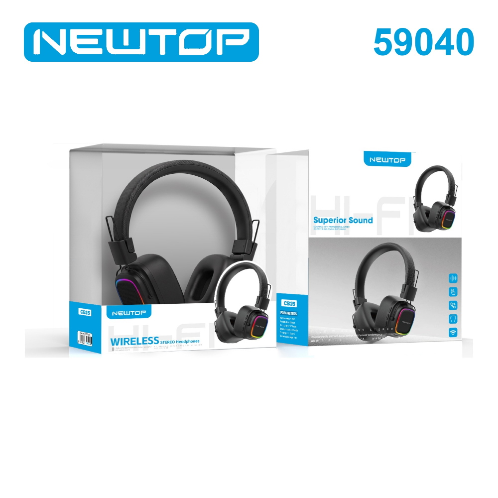 NEWTOP CB14 CUFFIE STEREO WIRELESS LS-258