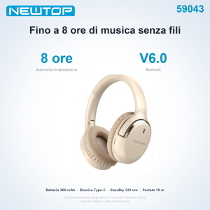 NEWTOP CB15 CUFFIE STEREO WIRELESS LS-261