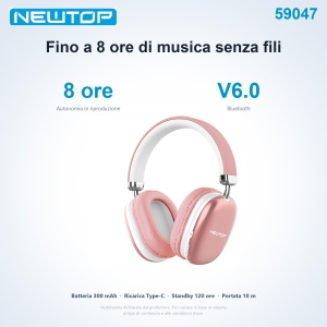 NEWTOP CB16 CUFFIE STEREO WIRELESS LS-262
