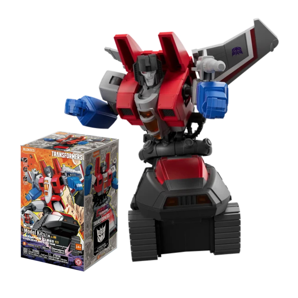 Blokees - Transformers - Classic Class 29 - 71429 Eerngon Universe - Starscream and H.I.S.S Tank Model Kit 