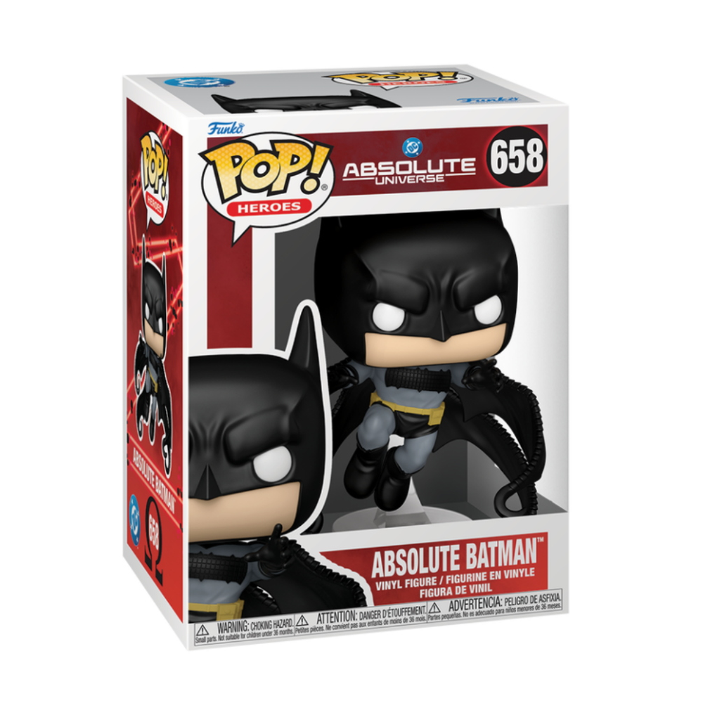 FUNKO POP DC COMICS: ABSOLUTE UNIVERSE - VINYL FIGURE 658 ABSOLUTE BATMAN 9CM COC - 95978