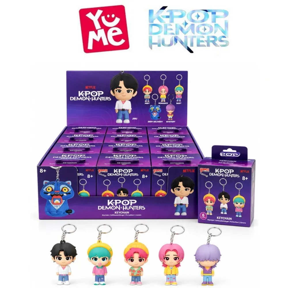 YuMe Blind Box - Keychains - KPop Demon Hunters Series 2 - PDQ (12 Units) 17949