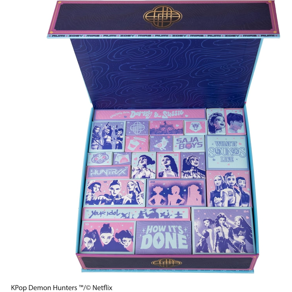 YuMe Gift Box - Deluxe Advent Calendar - KPop Demon Hunters - SOLID CTN (4 Units) 17904 