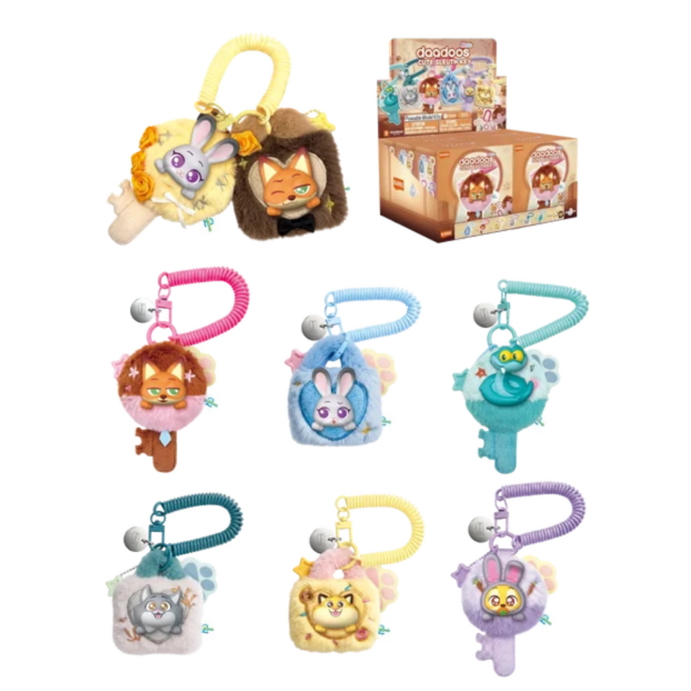 Blokees - Zootropolis Blind Box - Daadoos Mate Series 02 - 73822 Cute Sleuth Key DISPLAY 6PC 