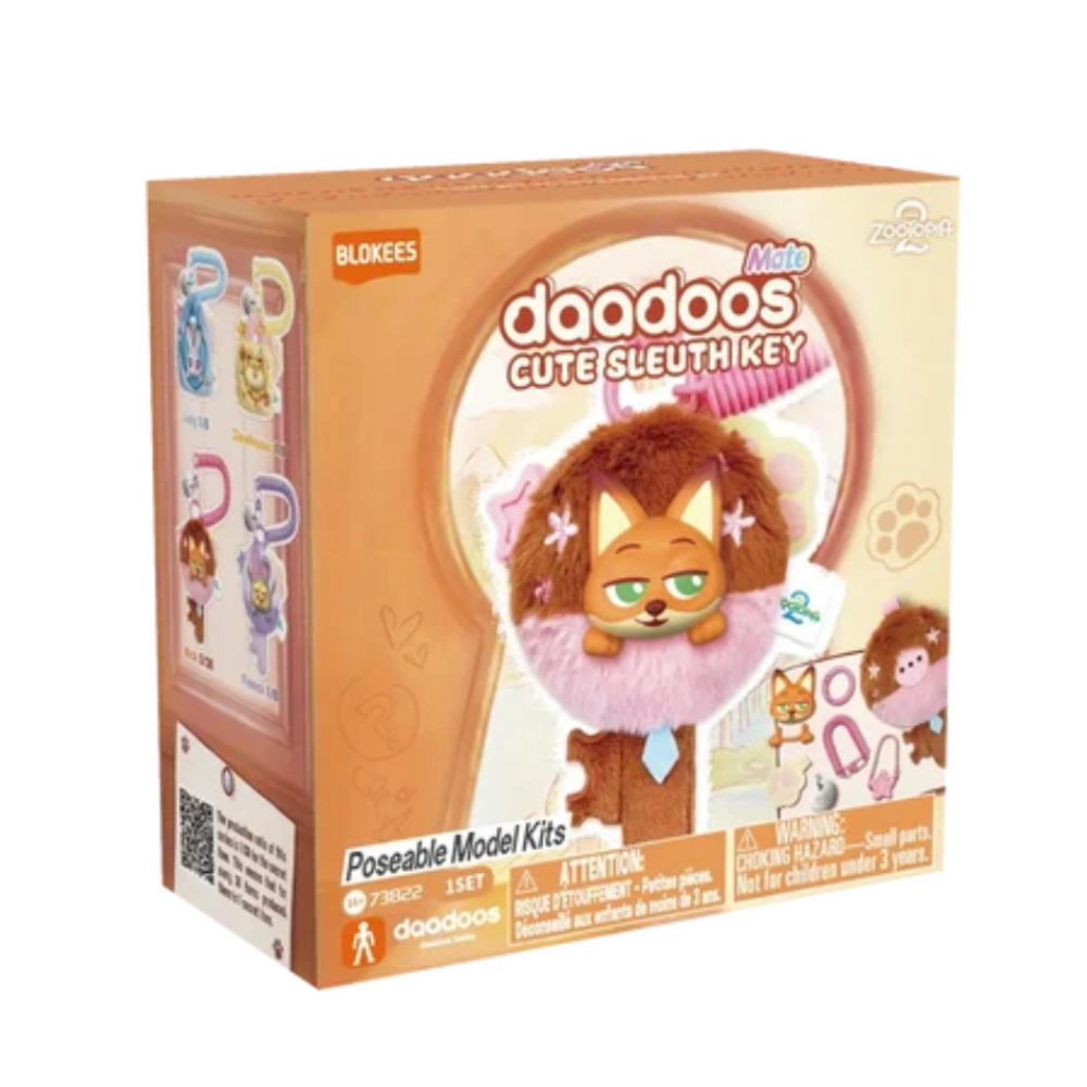 Blokees - Zootropolis Blind Box - Daadoos Mate Series 02 - 73822 Cute Sleuth Key DISPLAY 6PC 